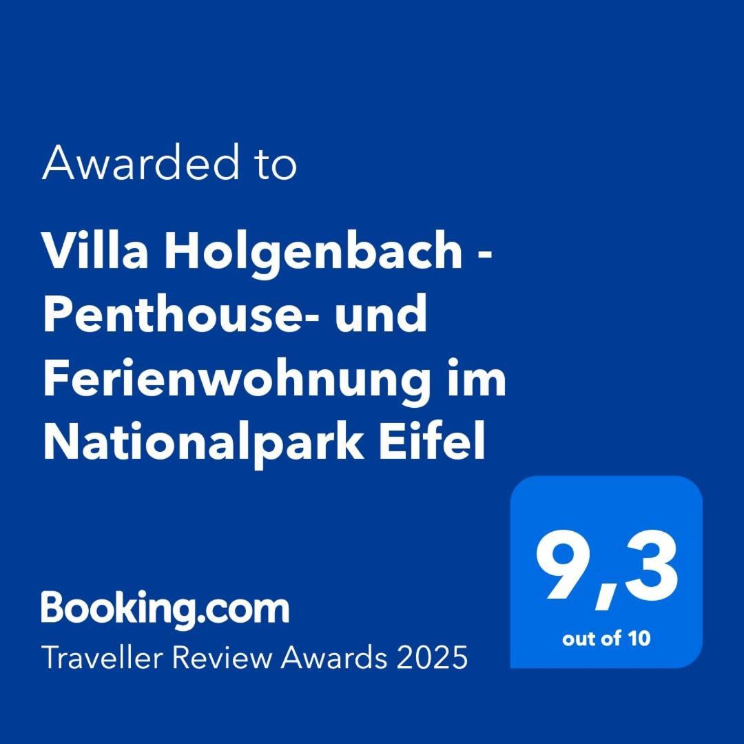 Villa Holgenbach - Penthouse- Und Ferienwohnung Im Nationalpark Eifel ชไลเดิน ภายนอก รูปภาพ